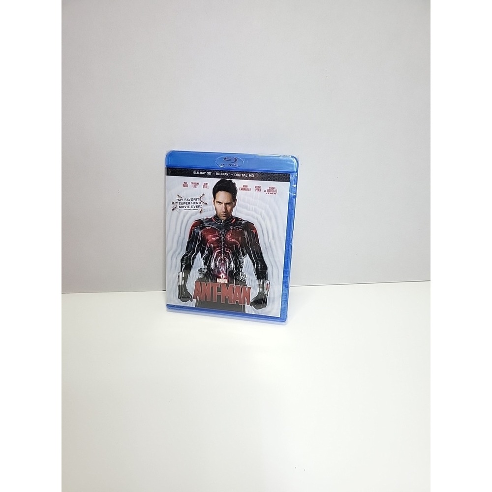 Ant-Man (Blu-ray 3D, Blu-ray + Digital HD 2015) New.